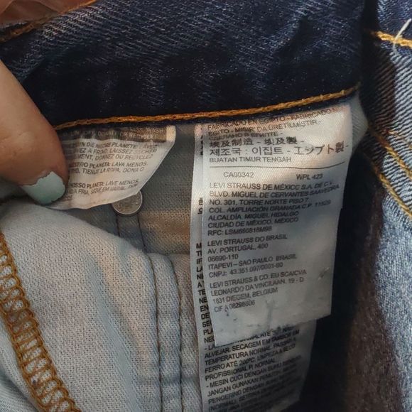 Levi's 505 size 38 x 30 - Picture 9 of 9